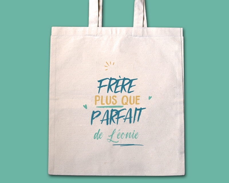 Tote bag personnalisé - Frère le plus...