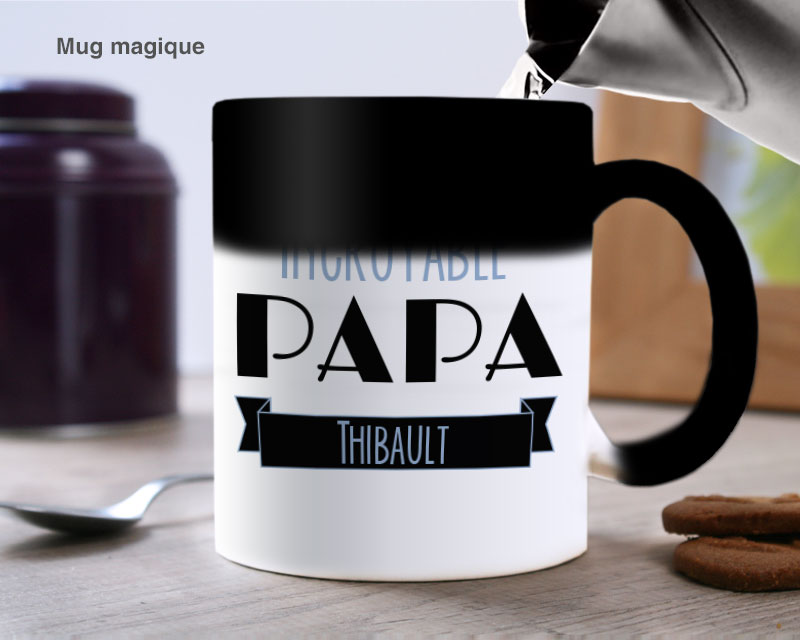 Mug personnalisé - Papa Moustache