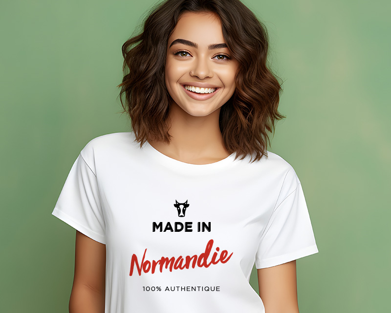 T shirt Femme personnalisé - Made In Normandie