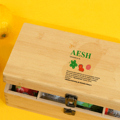 Boite à thé personnalisée - Définition ATSEM/AESH