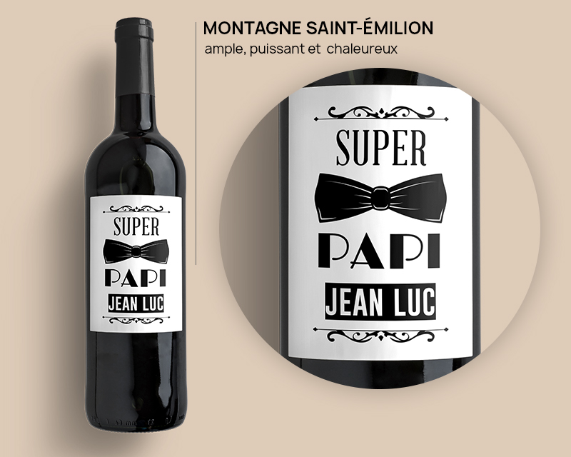 Bouteilles de vin de Bordeaux - Meilleur Grand-Père