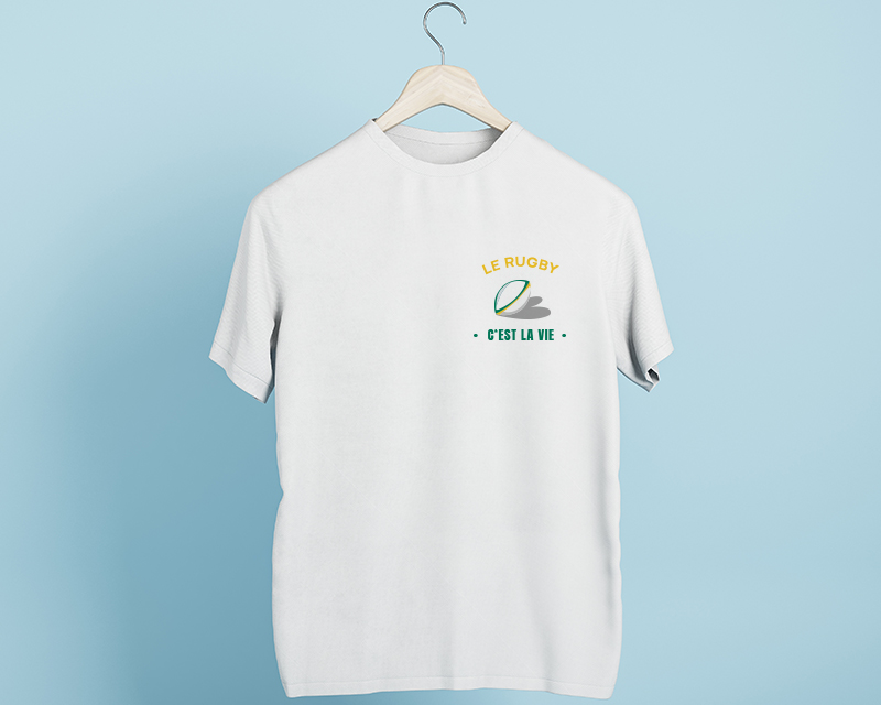 Tee shirt rugby personnalisé deals