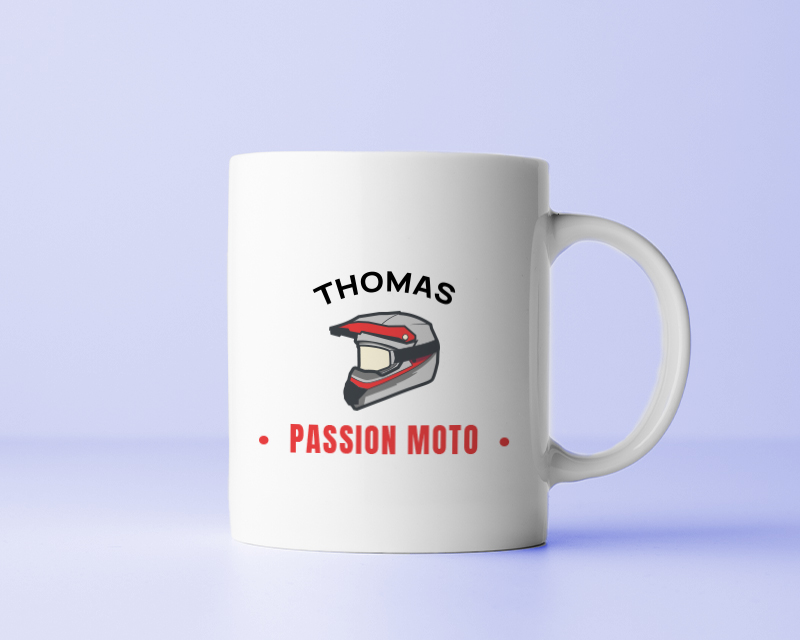 Mug personnalisé - Passion Moto