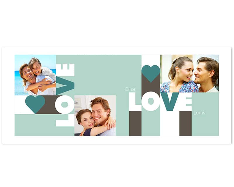 Mug multi-photo LOVE