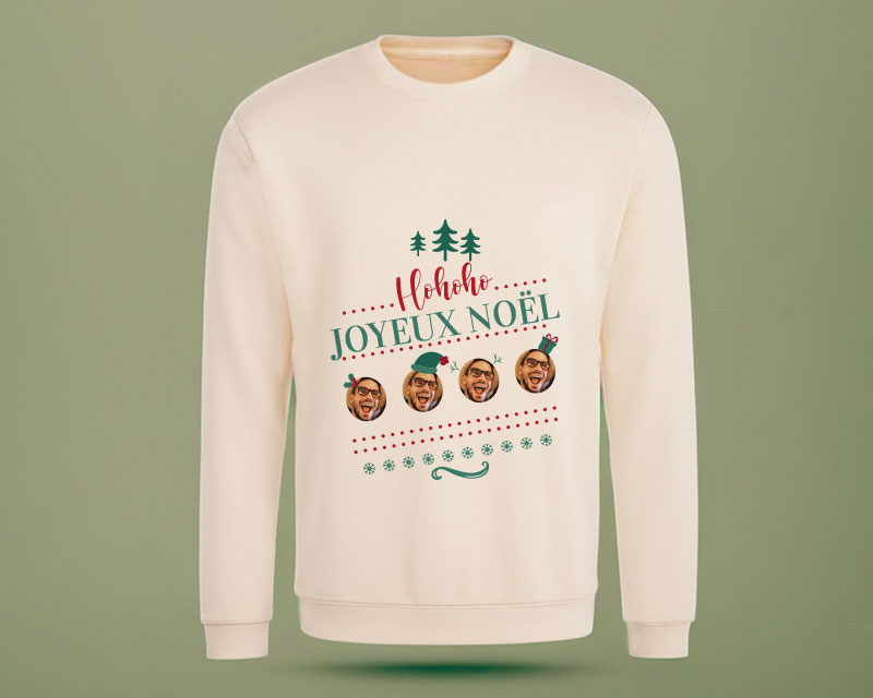 Pull de Noël personnalisé - Photo