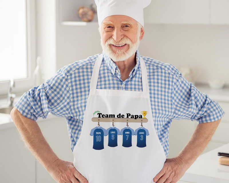 Tablier personnalisé - Dream Team de Papa