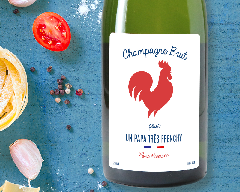 Voir l'image 1 du produit Champagne Personnalisable - French Touch