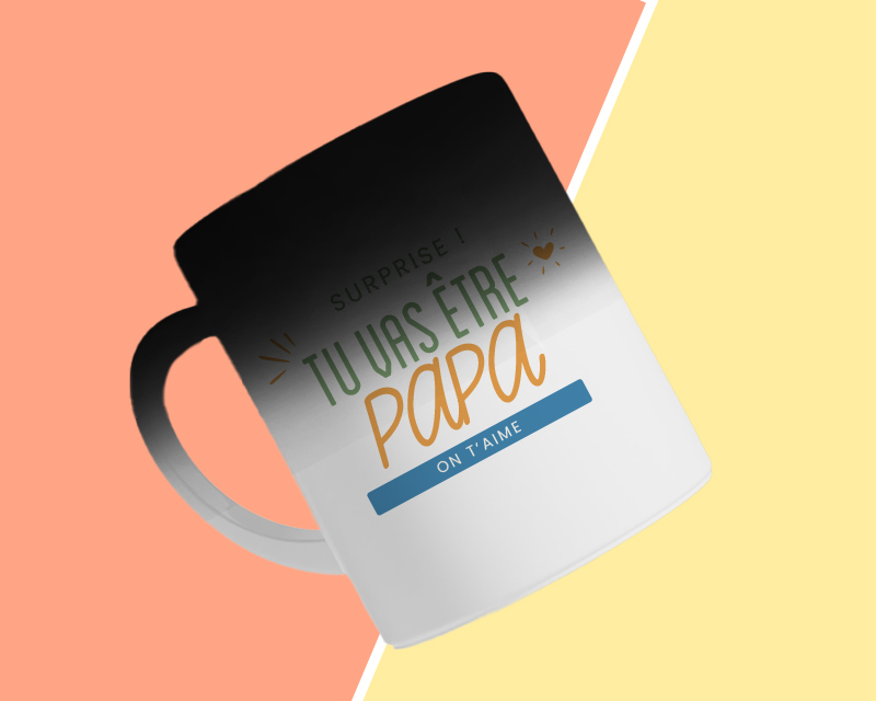 Mug personnalisable - Tu vas être papa