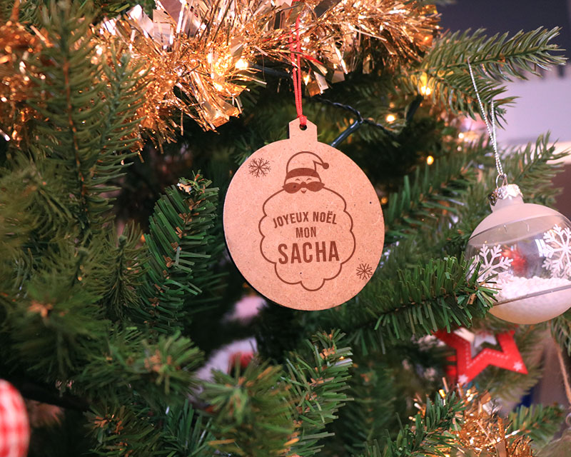 Boule de Noël mon premier Noël personnalisable