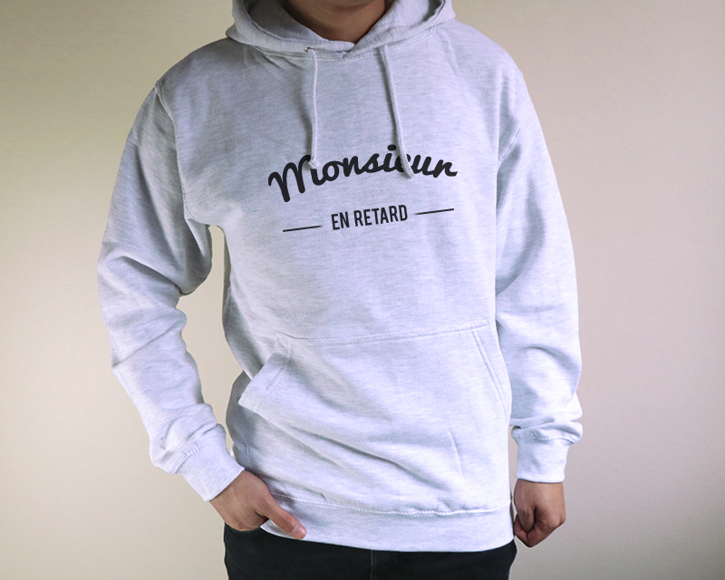 Sweat à capuche Personnalisable - Monsieur & Madame