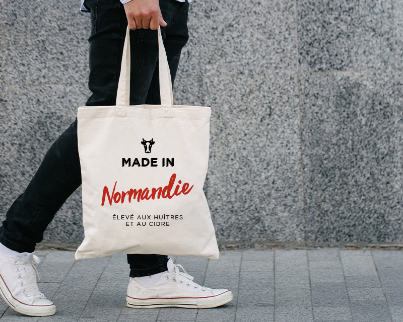 Tote bag personnalisable - Made In Normandie
