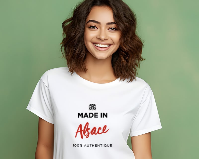 Tee shirt personnalisé femme - Made In Alsace