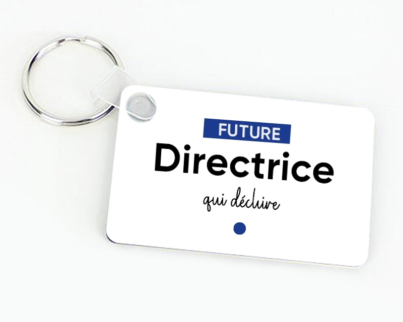 Porte-clef personnalisable - Future directrice