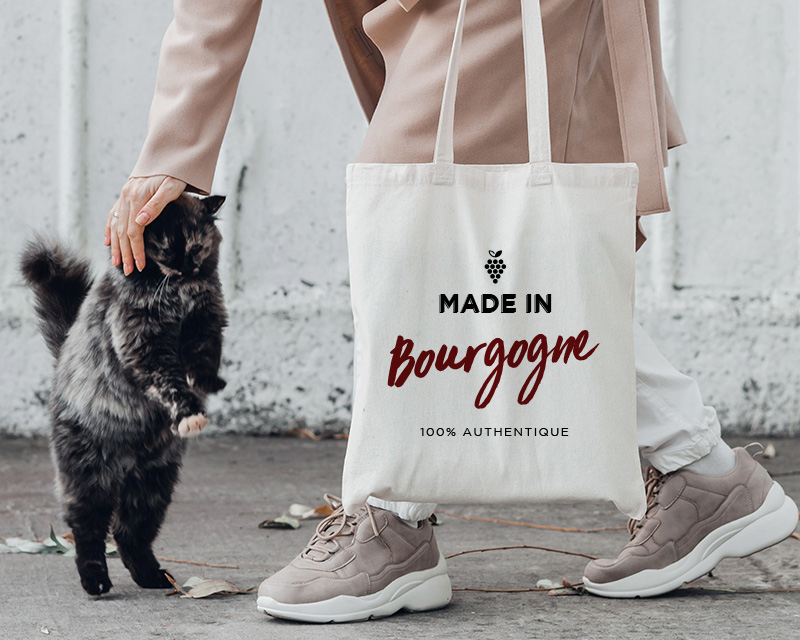 Tote bag personnalisable - Made In Bourgogne