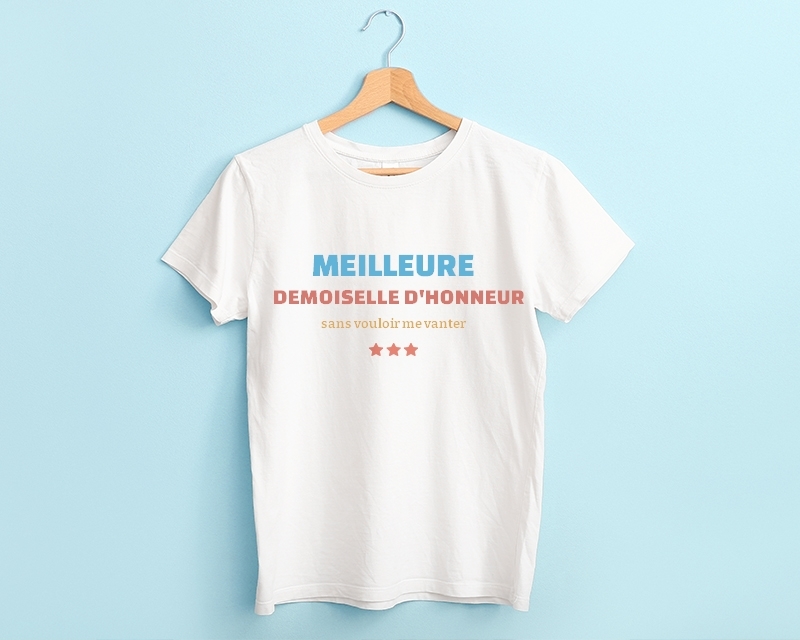 T-shirt Femme à personnaliser - Meilleure Demoiselle d'honneur