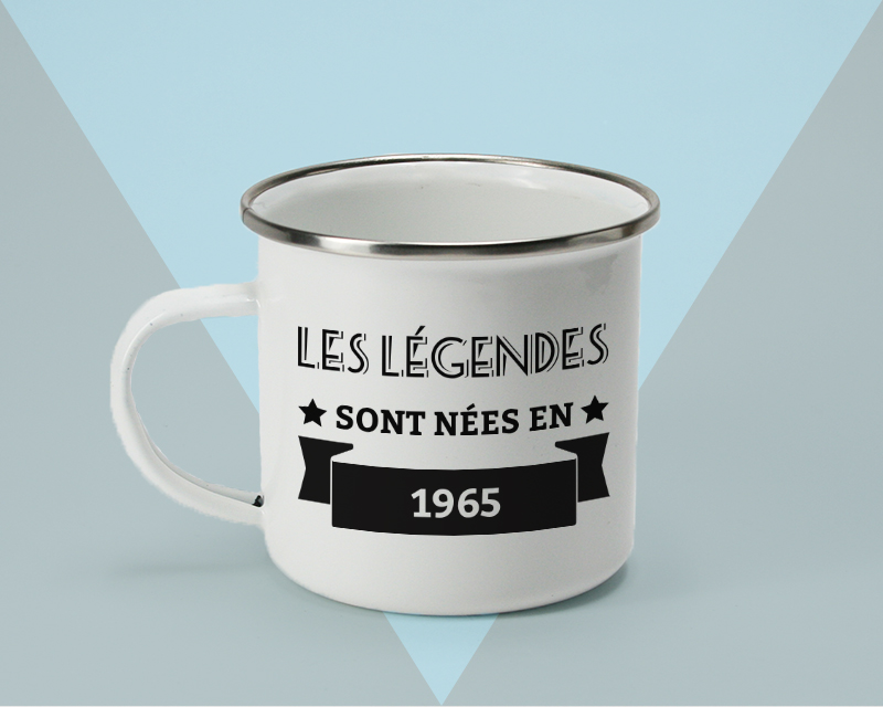 Mug émaillé Personnalisable - Les Légendes