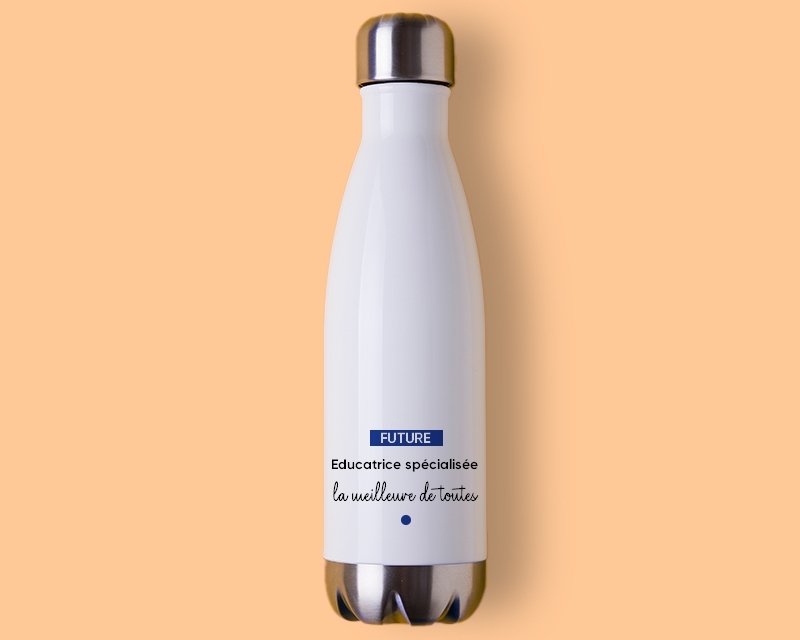 Gourde personnalisable - Future educatrice spécialisée