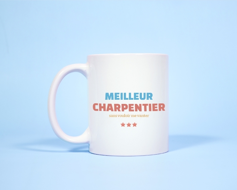 Mug personnalisé - Meilleur Charpentier