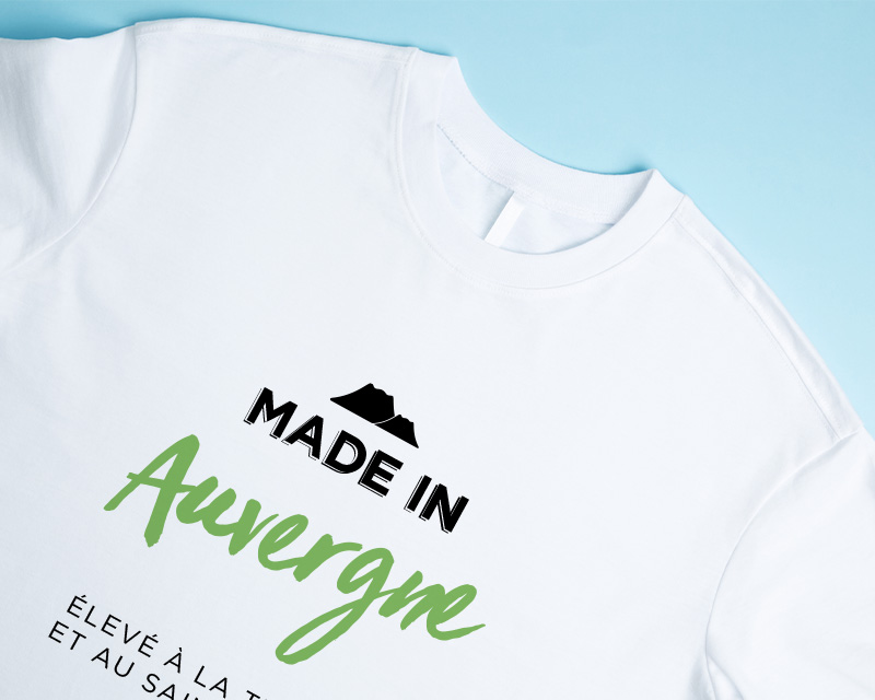 T-shirt Homme personnalisable - Made In Auvergne