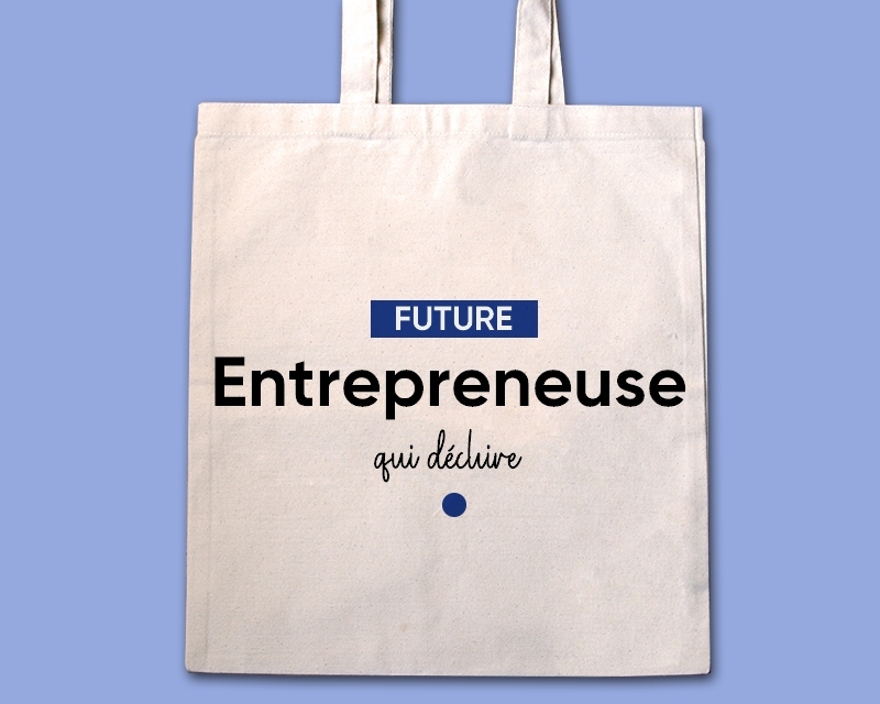 Tote bag personnalisable - Future entrepreneuse