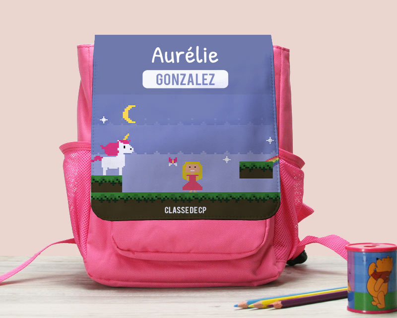 Sac à dos fille personnalisé