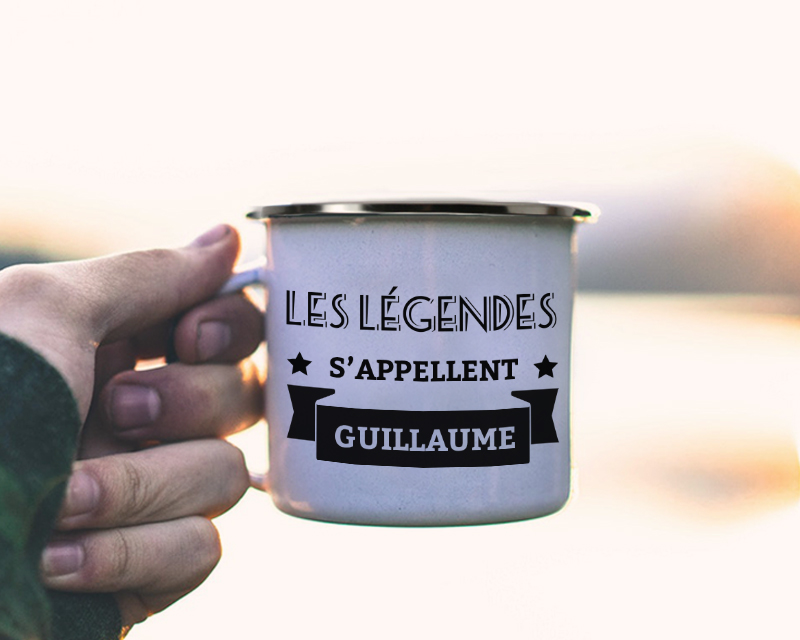 Mug émaillé Personnalisable - Les Légendes