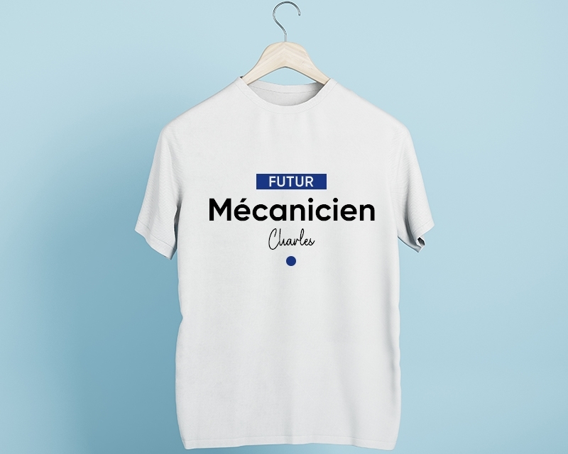 T shirt personnalis pour Homme Futur m canicien Cadeaux