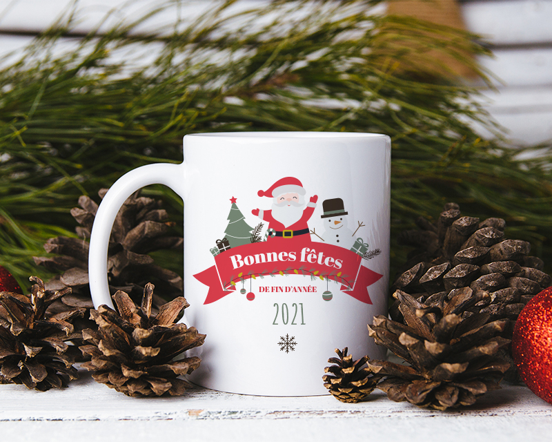 Mug Noël personnalisable