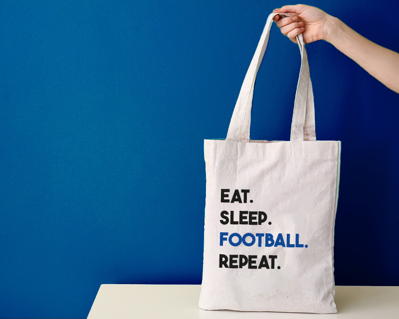 Tote bag personnalisé - Message Football