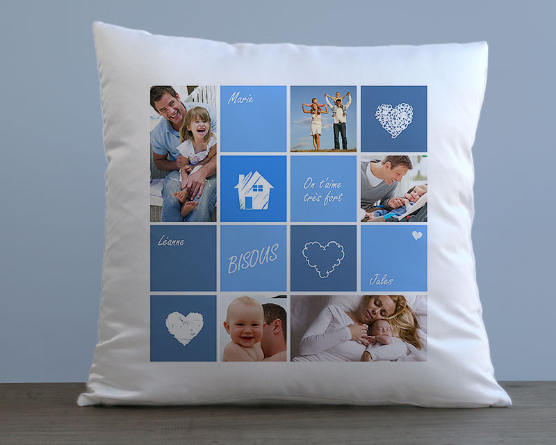 Coussin La maison bleue Photos