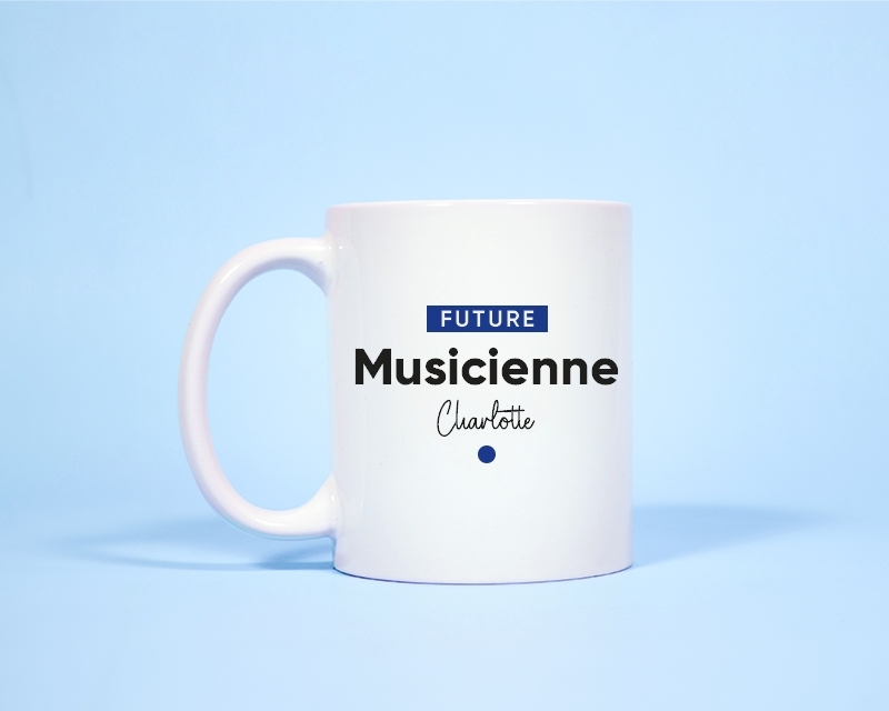 Mug personnalisable - Future musicienne