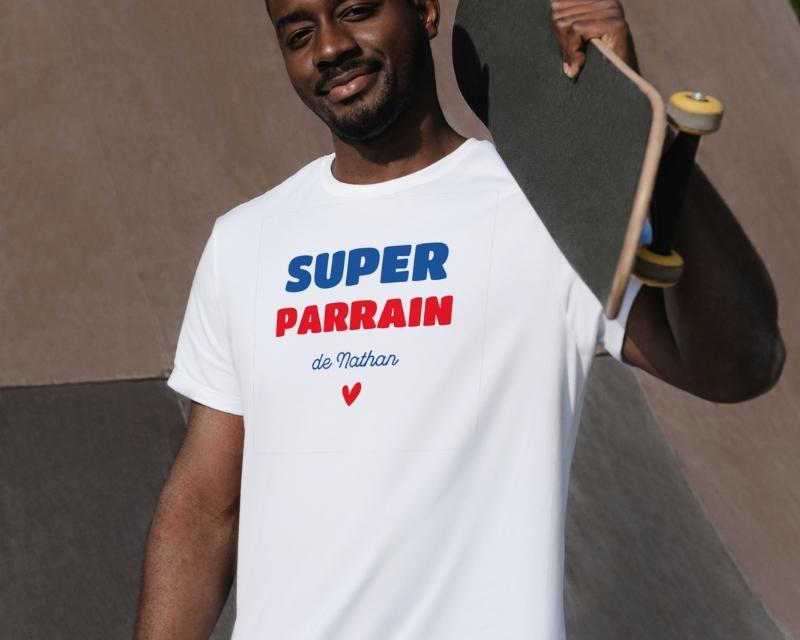 Tee shirt personnalisé homme - Super Parrain