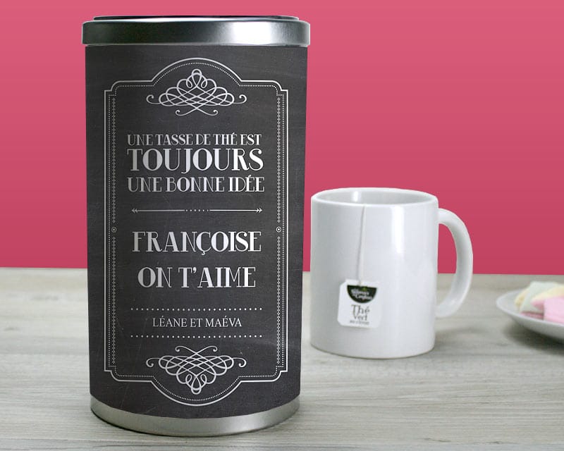 Boîte de thés Bonheur