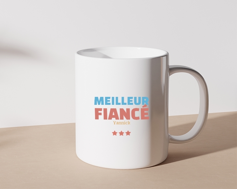 Mug personnalisable - Meilleur Fiancé