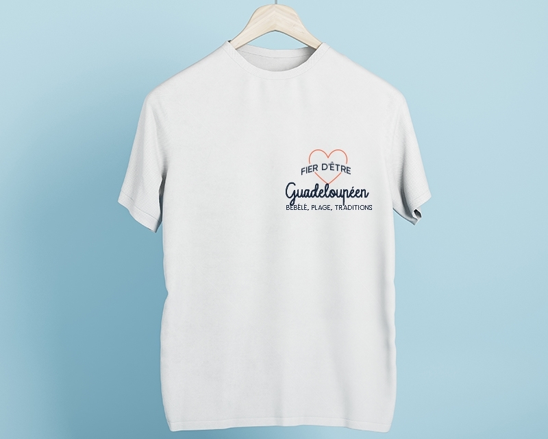 Tee-shirt Homme personnalisable - Fier d'être Guadeloupéen