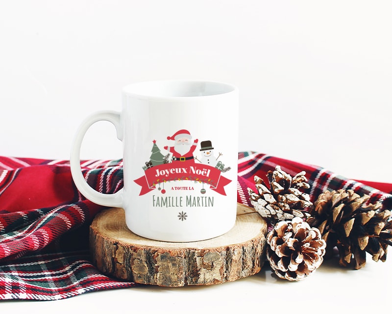 Voir l'image 1 du produit Mug personnalisé - Joyeux Noël