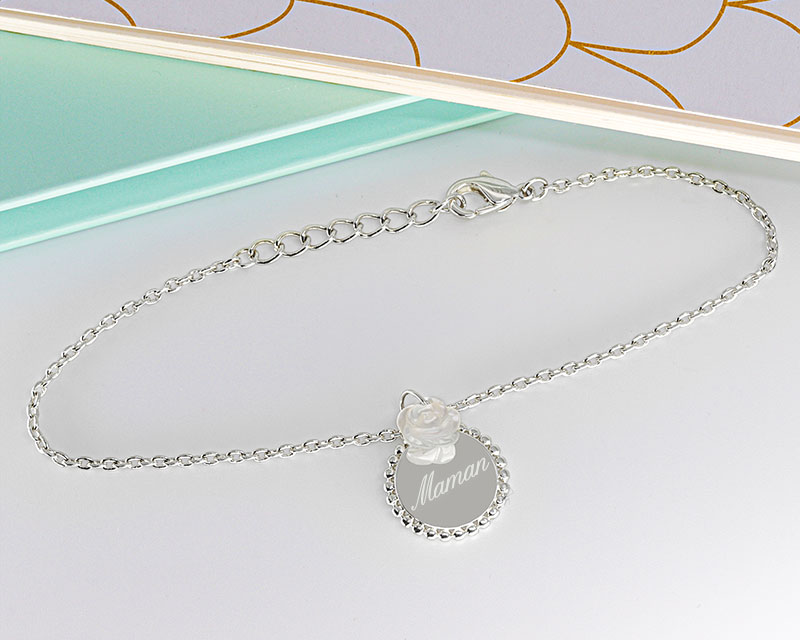 Bracelet argent personnalisé prénom
