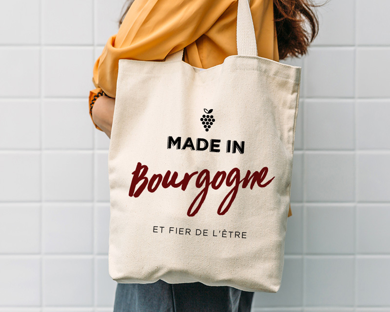 Tote bag personnalisable - Made In Bourgogne