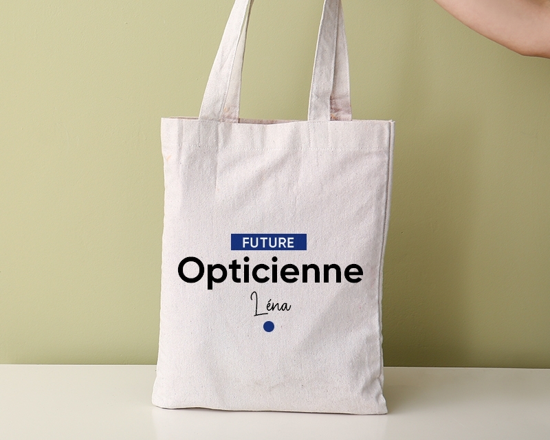 Tote bag personnalisable - Future opticienne