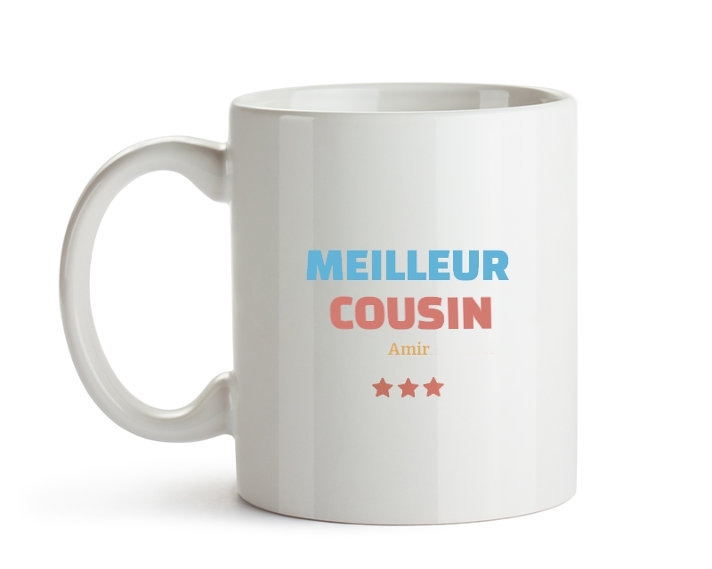 Mug personnalisable - Meilleur Cousin