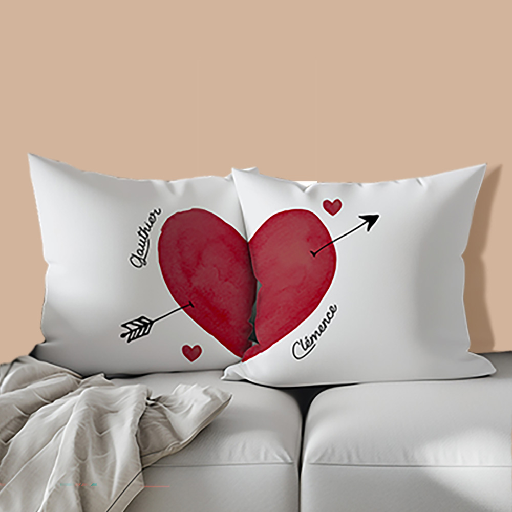 Duo Coussins Coeur