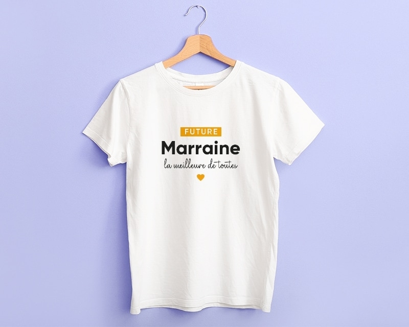 Tee shirt personnalisé femme - Future marraine