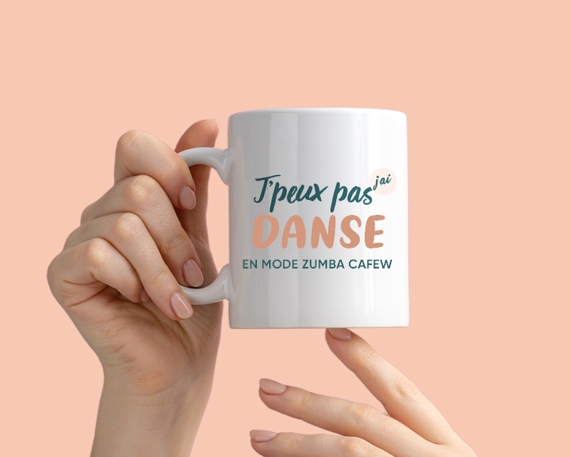 Mug personnalisable - J'peux pas j'ai danse
