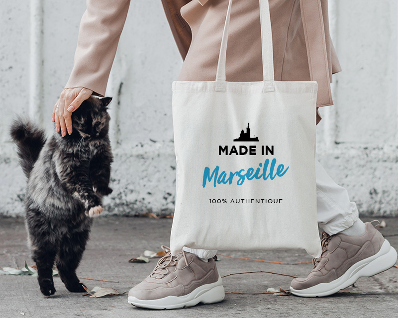 Tote bag personnalisable - Made In Marseille