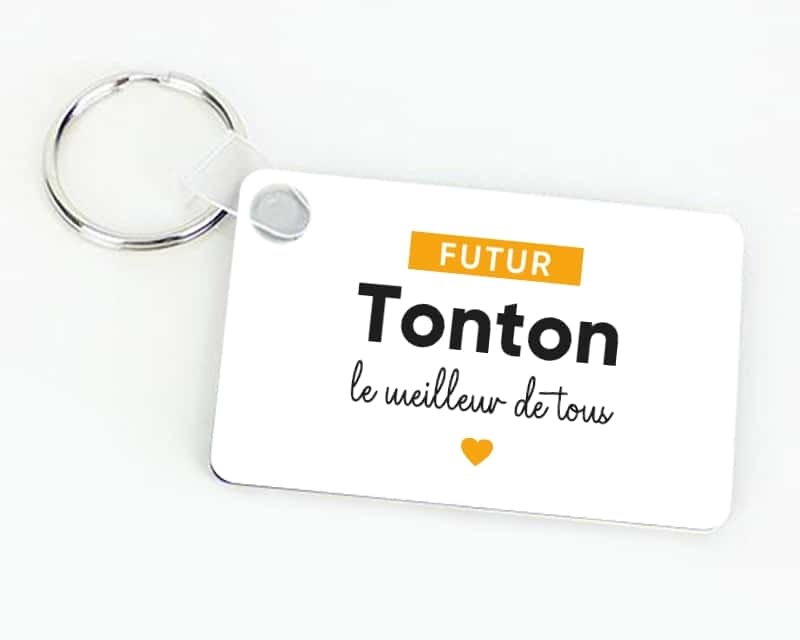 Porte Clé Tonton, Cadeau Tonton, Futur Tonton, Super Tonton, Porte Clé  Gravé Tonton -  France