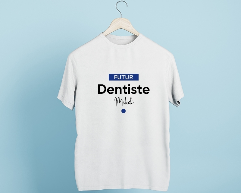 Tee shirt personnalisé homme - Futur dentiste