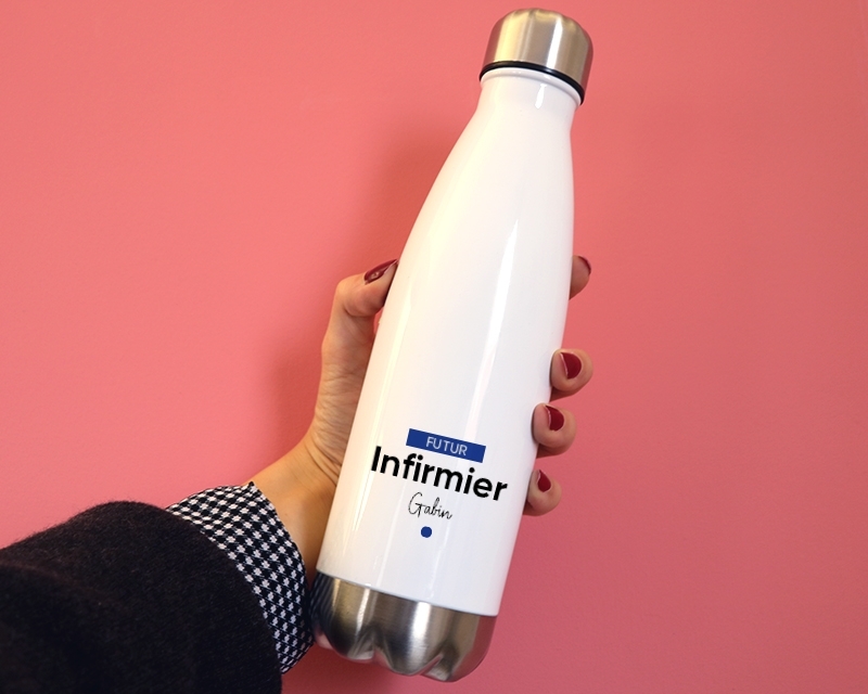 Gourde personnalisable - Futur infirmier