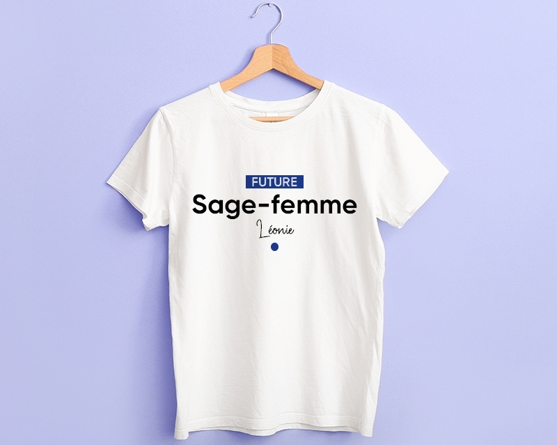 T-shirt Femme personnalisable - Future sage-femme