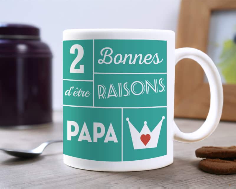 Mug Les bonnes raisons d'être Papa Family Circus
