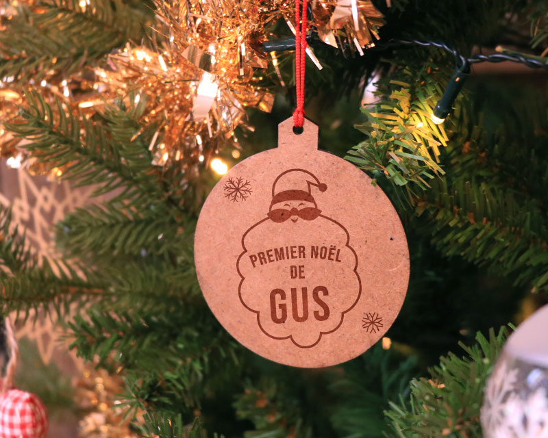 Boule mon premier noël personnalisée